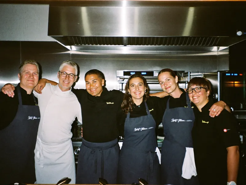 Küchenteam des Betriebs