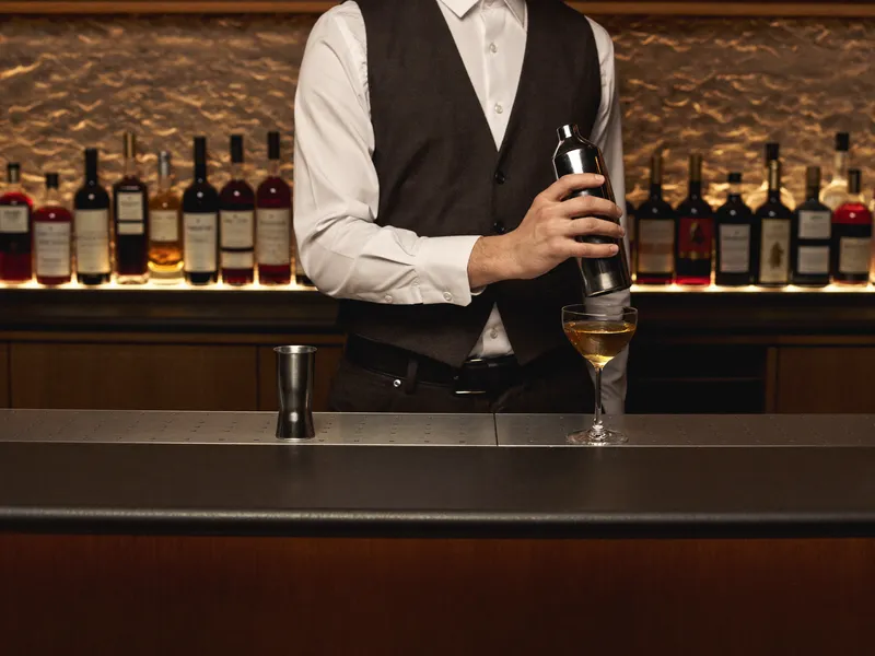 Barkeeper im Einsatz